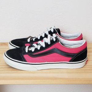 Vans Old Skool Sk8-Lo Hot Pink and Black 8